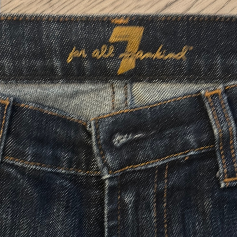 7 For All Mankind Dark Wash Jeans